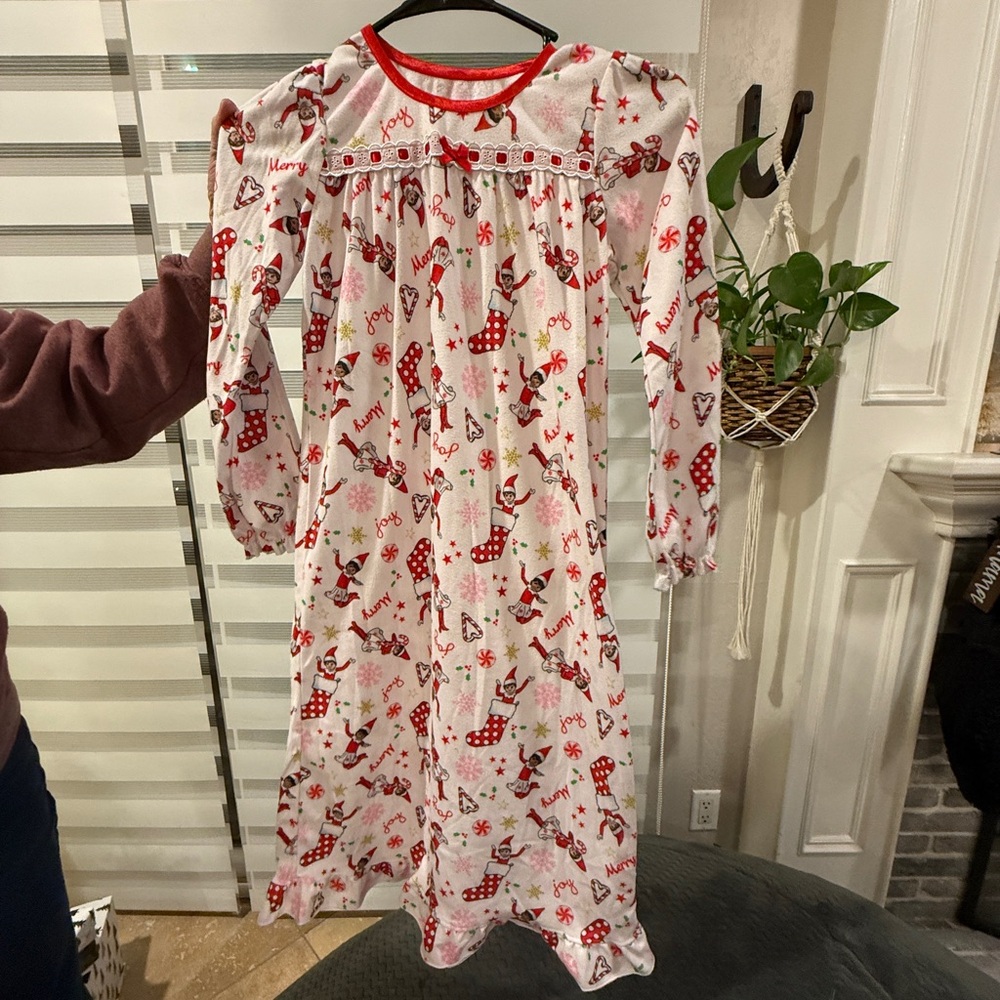 Girls Elf on the Shelf Nightgown